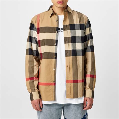 burberry shirt long sleeves|burgundy long sleeve shirt.